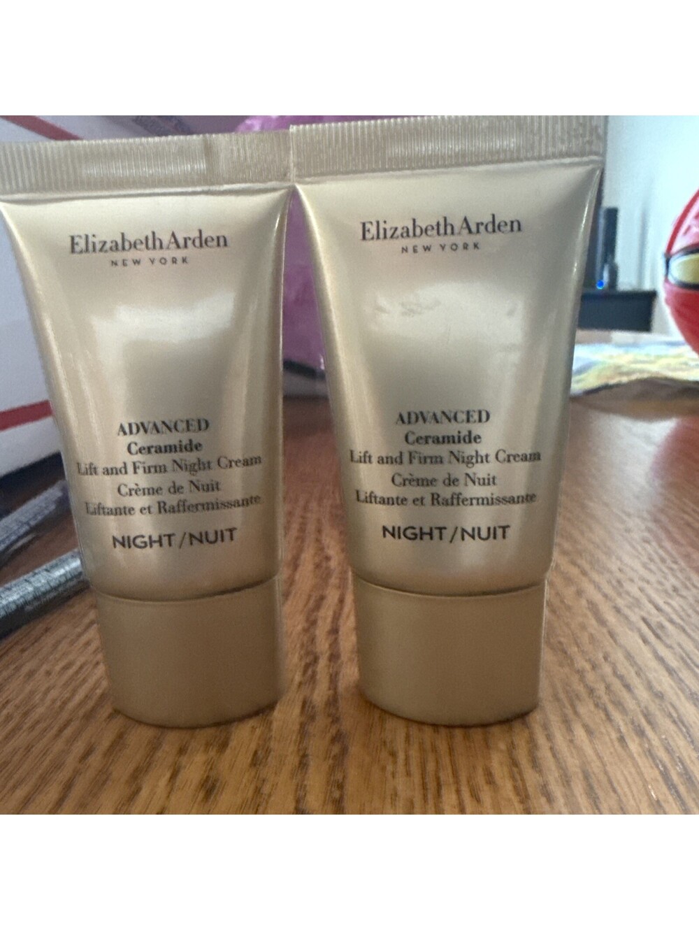LOT OF 2 Elizabeth Arden Advanced Ceramide Lift and Firm Night Cream .5oz ea